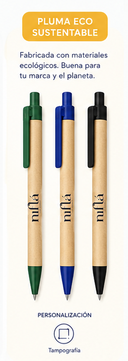 Pluma Eco Sustentable